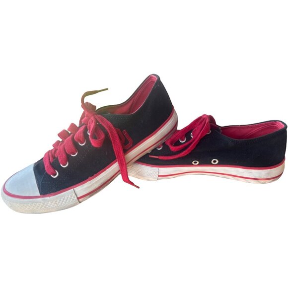 University of Oklahoma OU Sooners Low Top Canvas Shoes Adult Women's Size 6 - Picture 7 of 16